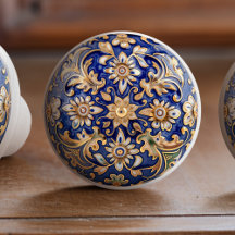 Baroque Majestic Keramik Knoblauch Pull