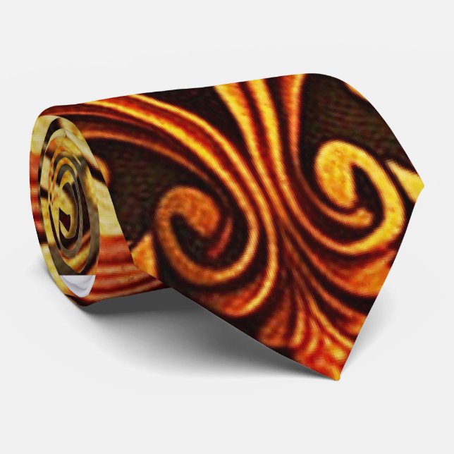 Baroque Neck Tie Krawatte (Gerollt)