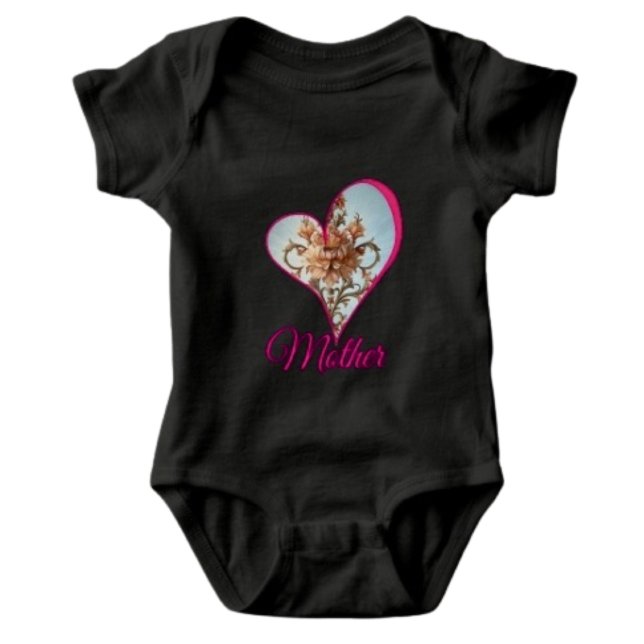 Baroque Rose   Baby Strampler (Von Creator hochgeladen)