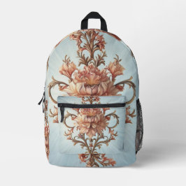Baroque Rose Bedruckter Rucksack