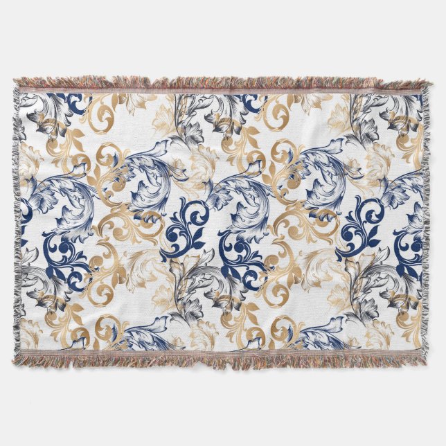 Baroque-Style Retro Classic Pattern  Decke (Vorderseite)