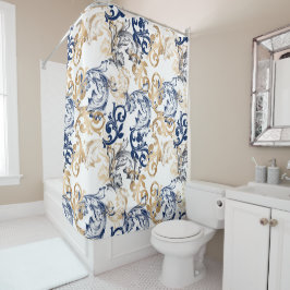 Baroque-Style Retro Classic Pattern  Duschvorhang