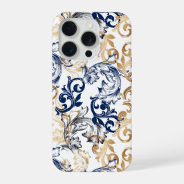 Baroque-Style Retro Classic Pattern  iPhone 15 Pro Hülle