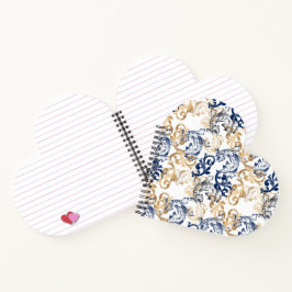 Baroque-Style Retro Classic Pattern  Notizbuch