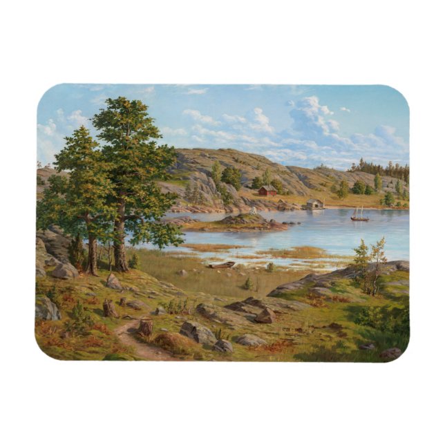 Barösund von Frans Maexmontan Magnet (Horizontal)