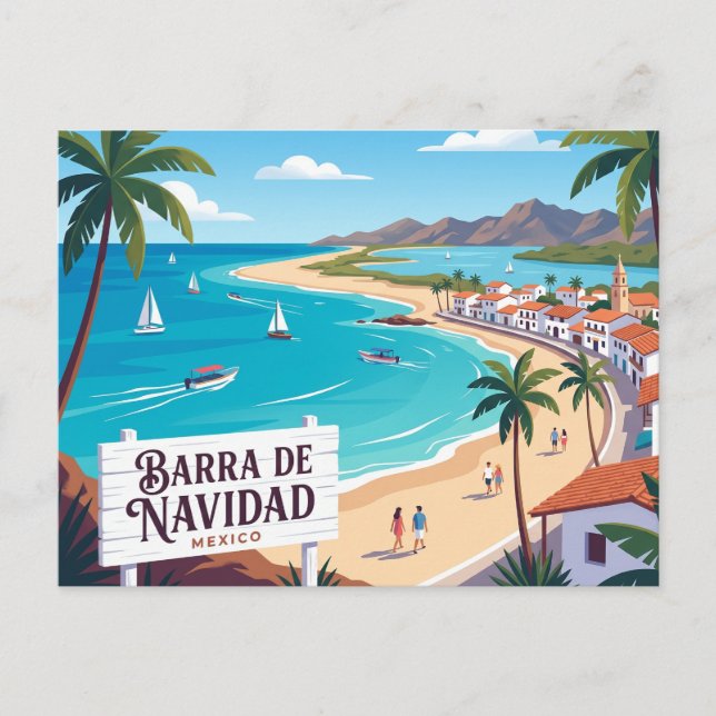 Barra de Navidad Mexiko Postkarte (Vorderseite)