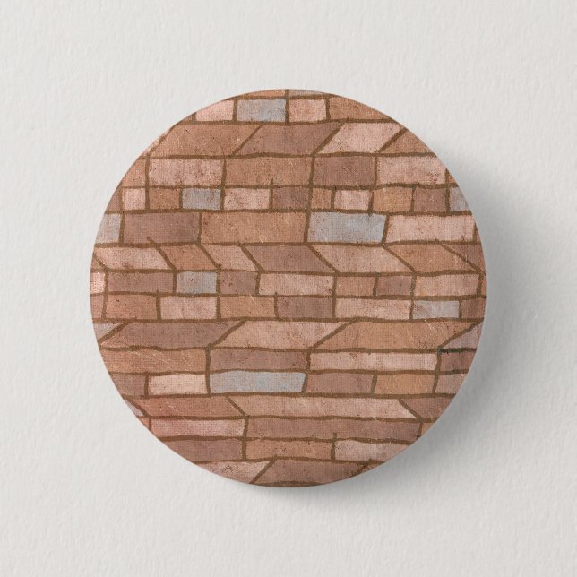 Barracks-Siedlung durch paul klee Button (Vorderseite)