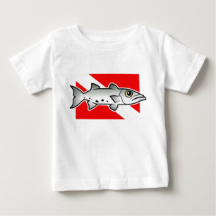 Barracuda Dive Flag Baby T-shirt