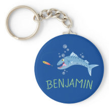 Barracuda hungriger Cartoon