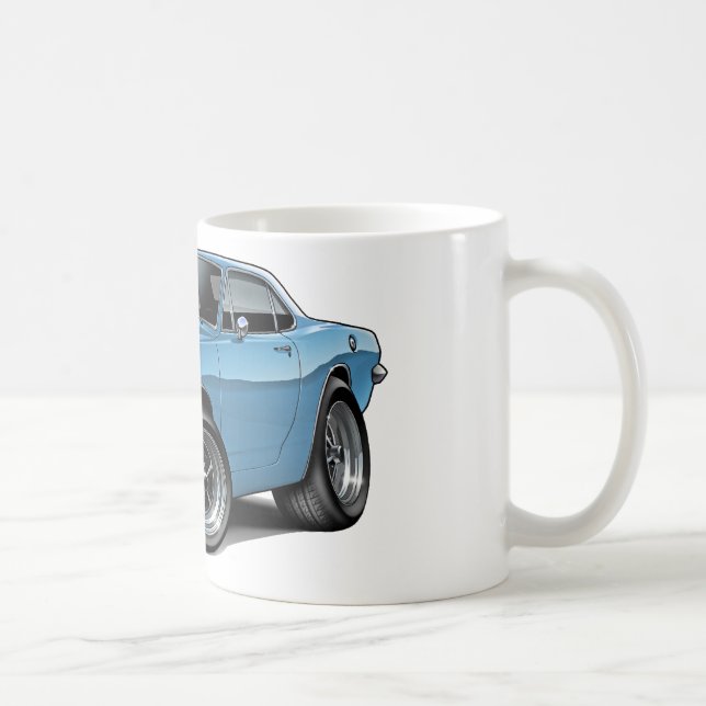 Barracuda-lt 1967-69 Blue Coupe Tasse (Rechts)