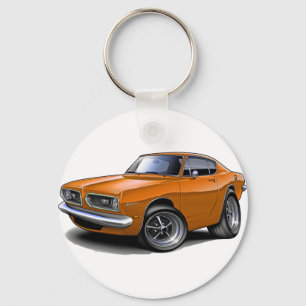 Barracuda-Orangen-Auto 1967-69 Schlüsselanhänger