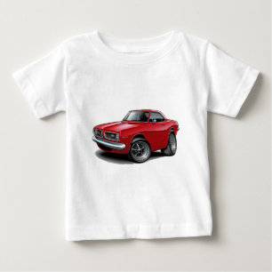 Barracuda-Rot-Coupé 1967-69 Baby T-shirt