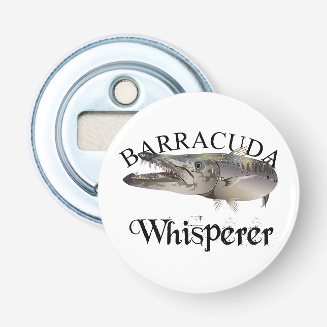 Barracuda Whisperer Light Colored Flaschenöffner (Vorderseite)