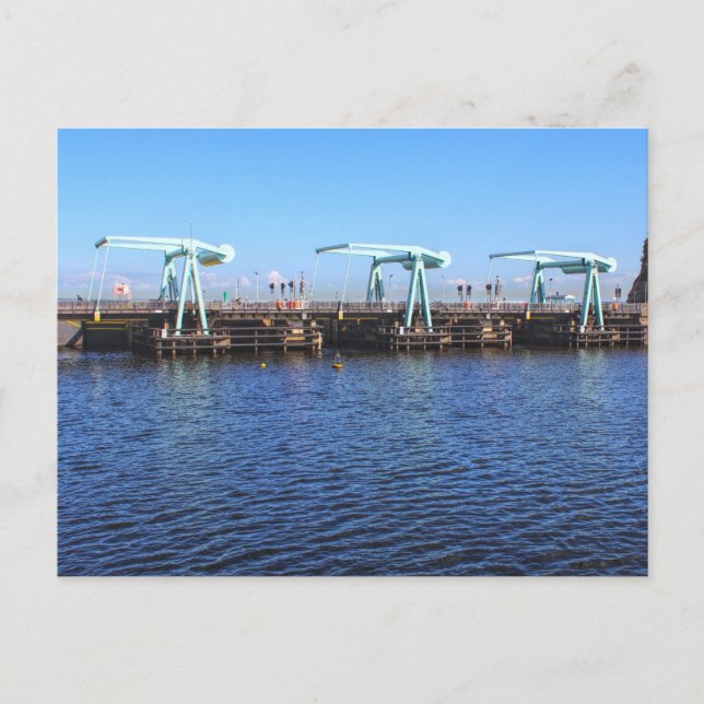 Barrage, Cardiff Bay Cardiff, Wales 2012 Postkarte (Vorderseite)