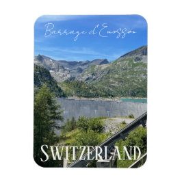 Barrage d'Emosson, Schweiz, Damm, Berge Magnet