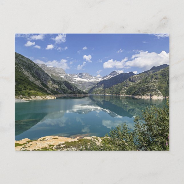 Barrage D'Emosson, Schweiz Postkarte (Vorderseite)