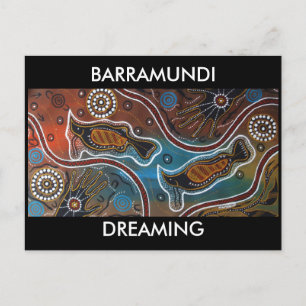 Barramundi Dreaming Postkarte