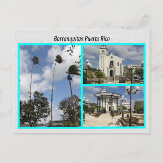 Barranquitas Puerto Rico Postkarte