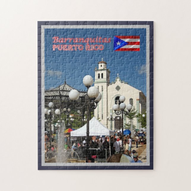 Barranquitas - Puerto Rico - Puzzle (Vertikal)
