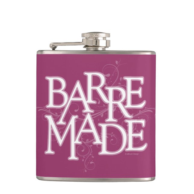 Barre Made (Dancer) Flachmann (Vorderseite)