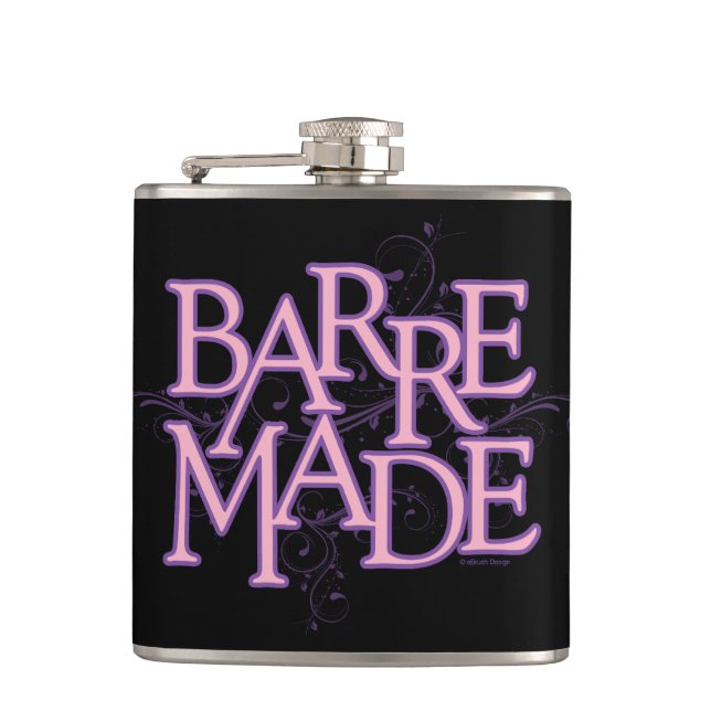 Barre Made (Dancer) Flachmann (Vorderseite)