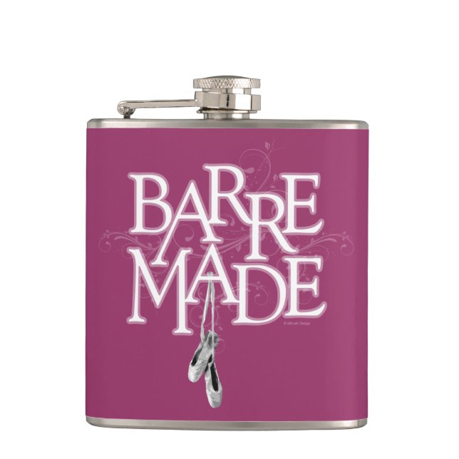 Barre Made (Dancer) Flachmann (Vorderseite)