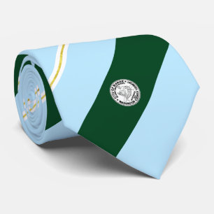 Barre (Vermont) Stadtflagge Neck Tie Krawatte