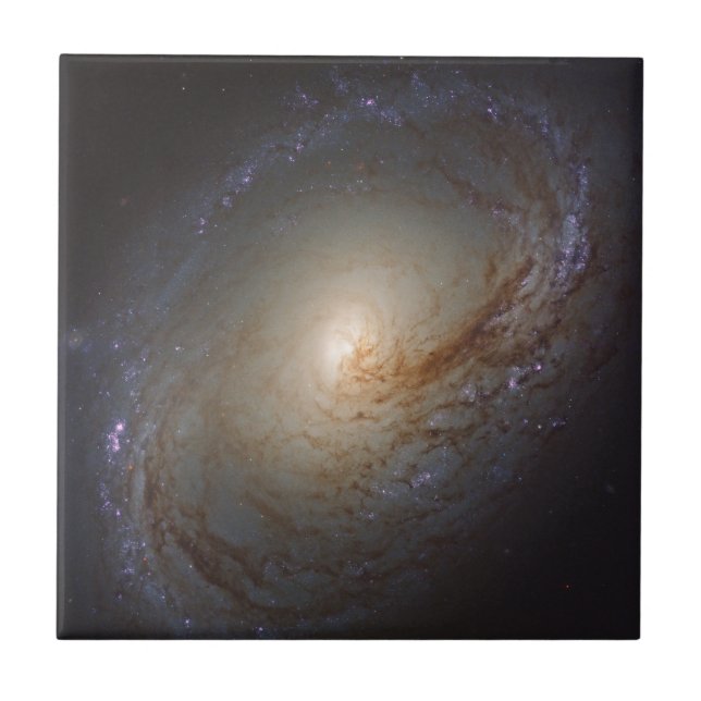 Barred Lenticular Galaxy Ngc 3368 Fliese (Vorderseite)