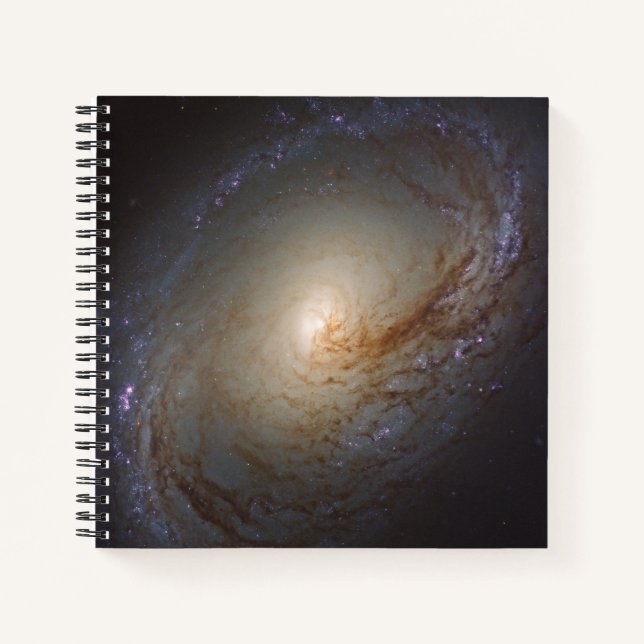 Barred Lenticular Galaxy Ngc 3368 Notizbuch (Vorderseite)