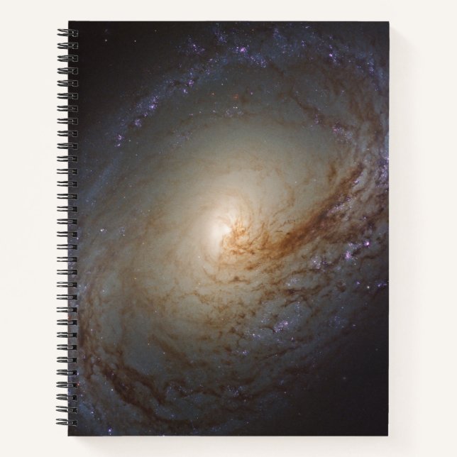 Barred Lenticular Galaxy Ngc 3368 Notizbuch (Vorderseite)