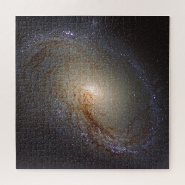 Barred Lenticular Galaxy Ngc 3368 Puzzle (Horizontal)