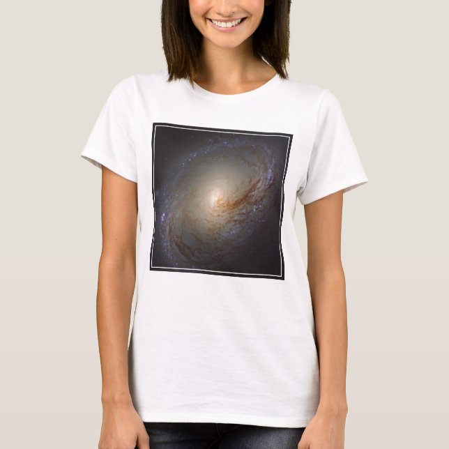Barred Lenticular Galaxy Ngc 3368 T-Shirt (Vorderseite)