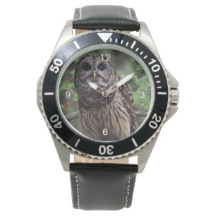 Barred Owl Armbanduhr