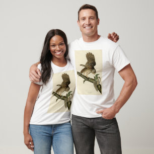Barred Owl, John James Audubons Vögel von Amerika T-Shirt