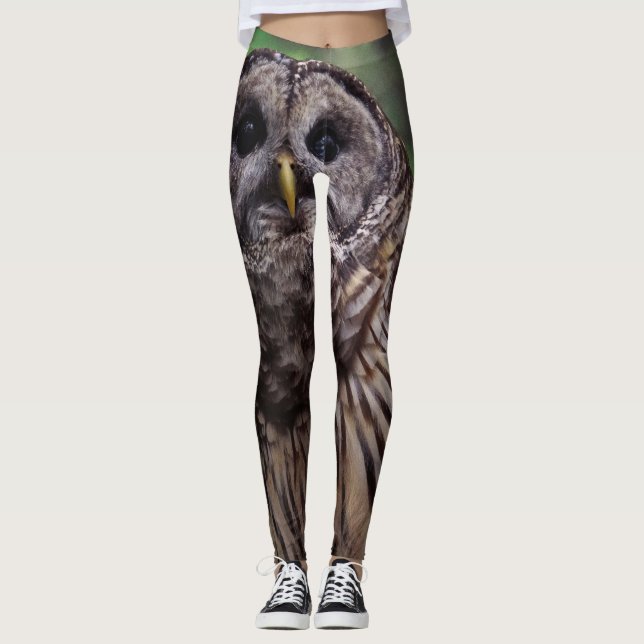 Barred Owl Leggings (Vorderseite)