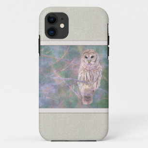 Barred Owl Pastelllackierung iPhone 11 Hülle