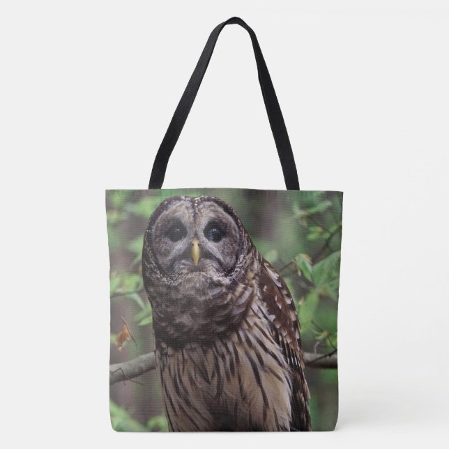 Barred Owl Totbeutel (Vorderseite)