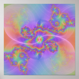 Barred Spiral (12" x 12") Art Print Poster