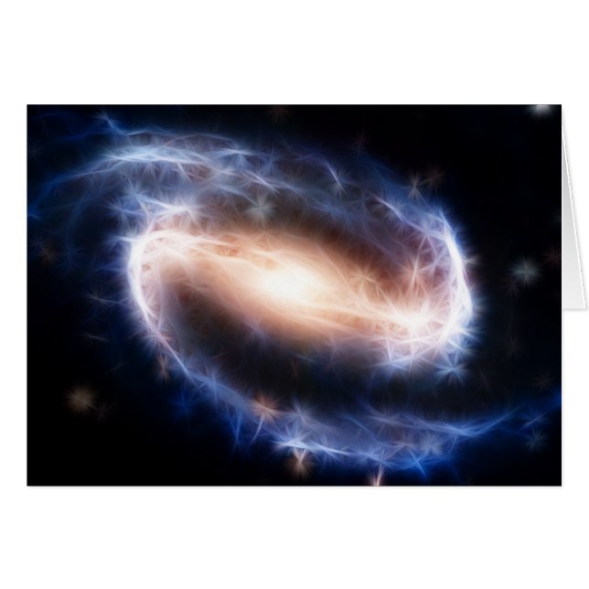Barred Spiral Galaxy (Vorderseite (Horizontal))