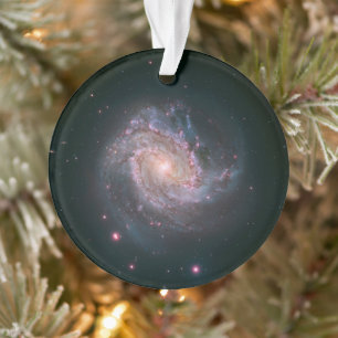 Barred Spiral Galaxy Messier 83.2 Ornament