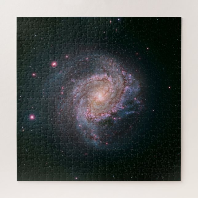 Barred Spiral Galaxy Messier 83.2 Puzzle (Horizontal)