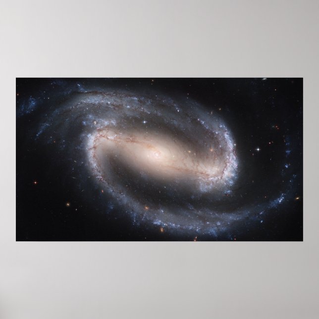 Barred Spiral Galaxy NGC 1300 Poster (Vorne)