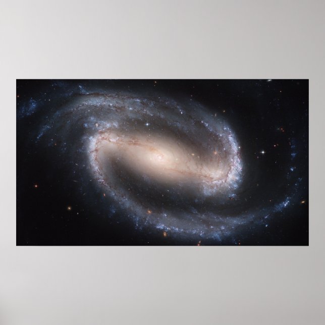 Barred Spiral Galaxy NGC 1300 Poster (Vorne)