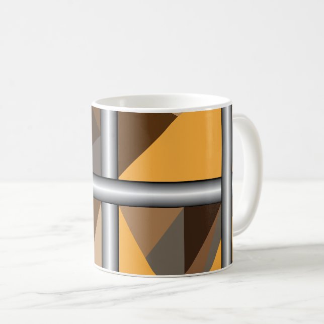 Barred Tasse (VorderseiteRechts)