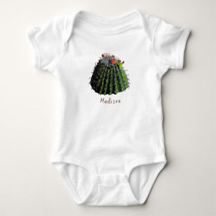 Barrel Cactus Baby Bodysuit Baby Strampler