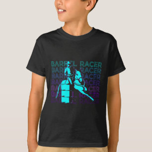 Barrel Racer Barrel Racing Racing Reitsport Fass T-Shirt