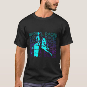 Barrel Racer Barrel Racing Racing Reitsport Fass T-Shirt