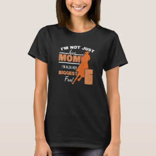 Barrel Racer Fan Mama Horse Mutter Rodeo Barrel Ra T-Shirt
