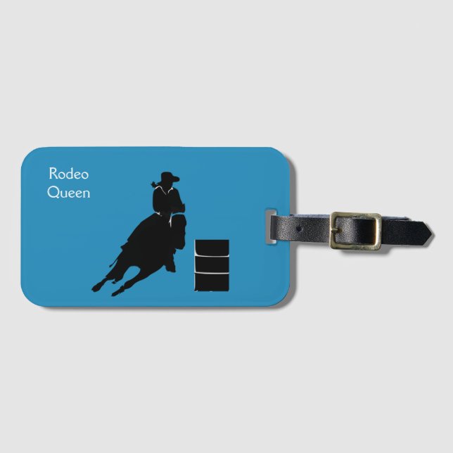 Barrel Racer Gepäckanhänger (Vorderseite (Horizontal))