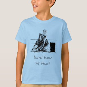 Barrel Racer im Herzen T-Shirt